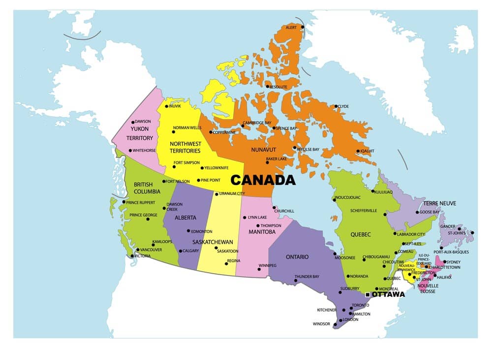 جغرافیای کانادا